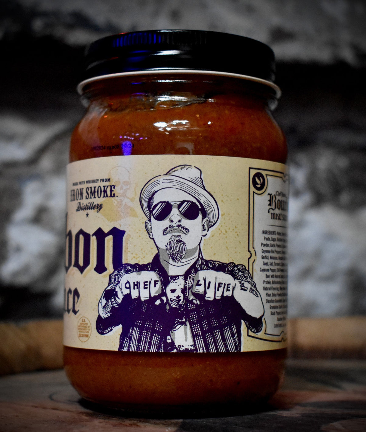 Iron Smoke and Chef James' Bourbon Meat Sauce