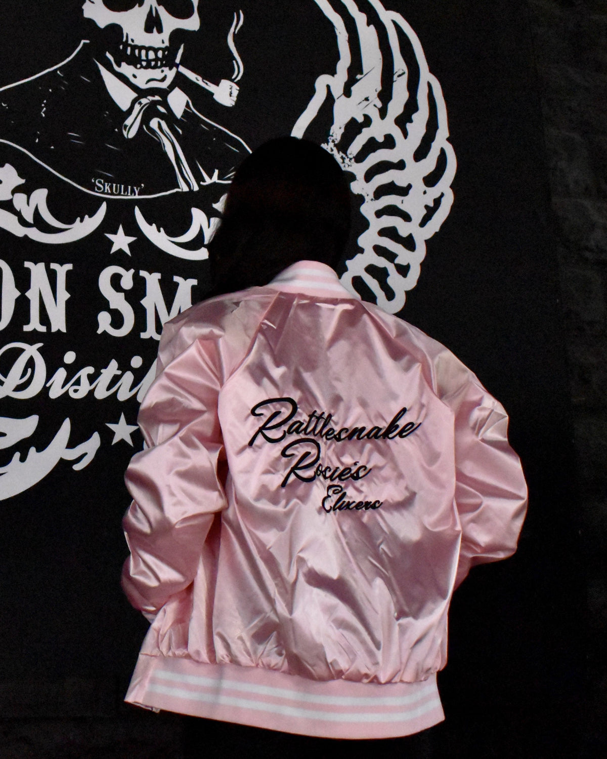 Rattlesnake Rosie’s Pink Ladies Satin Jacket