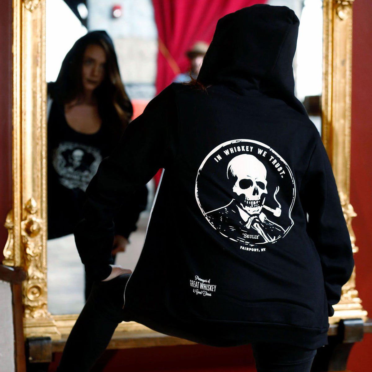 In Whiskey We Trust Hoodie