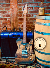 Limited Edition Iron Smoke Standard Telecaster Guitar - Made From Our Barrels!