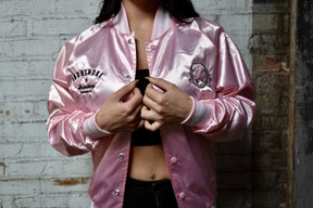 Rattlesnake Rosie’s Pink Ladies Satin Jacket